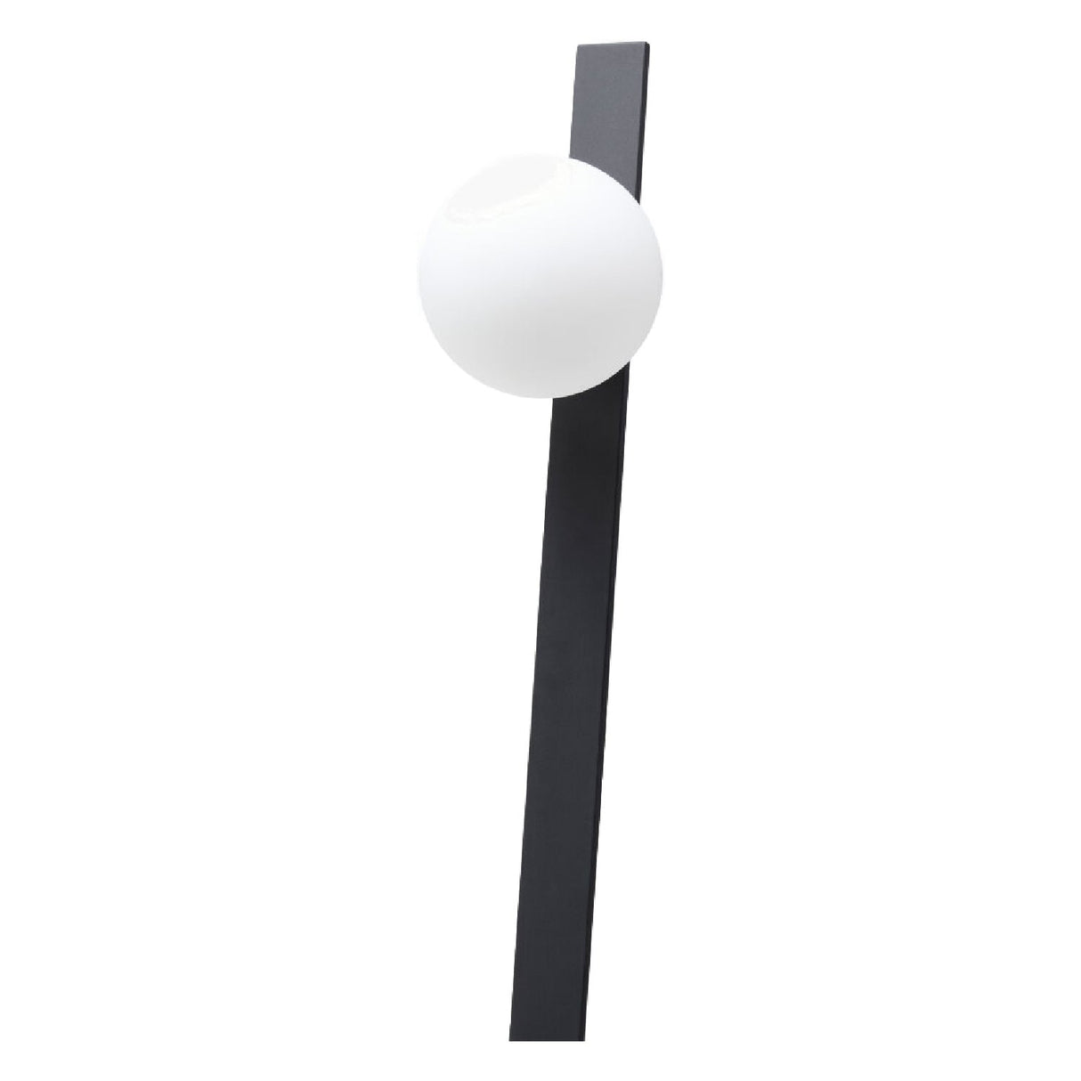 Modern European furniture - White Glass Modern Floor Lamp - www.oroa.com