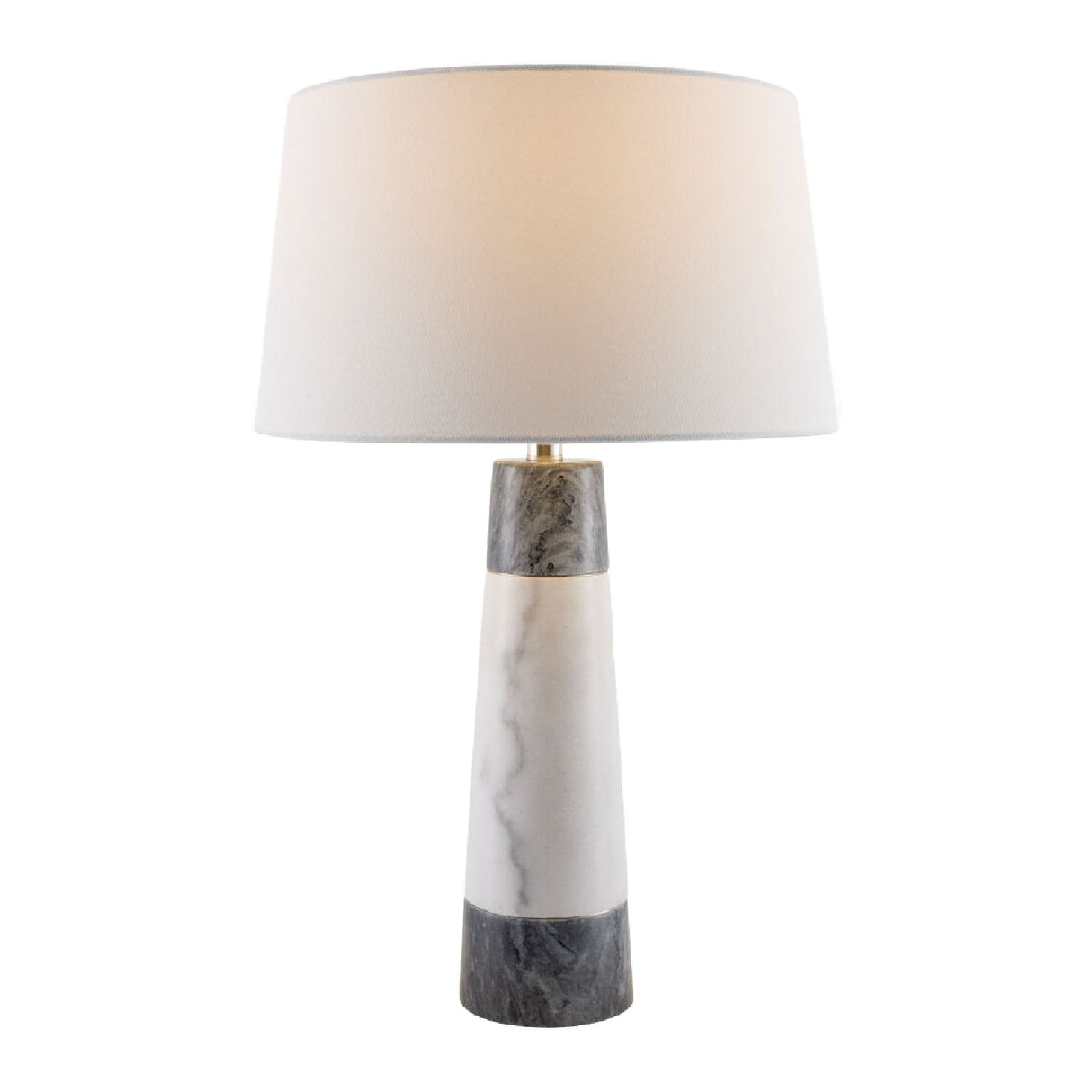 Modern European furniture - Two-Toned Marble Table Lamp - www.oroa.com