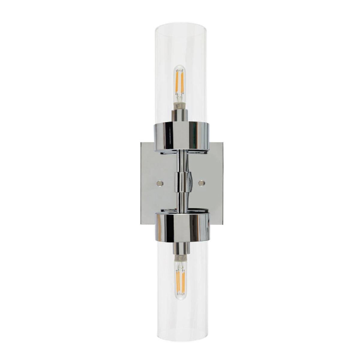 Modern European furniture - Chrome 2-Light Wall Lamp - www.oroa.com