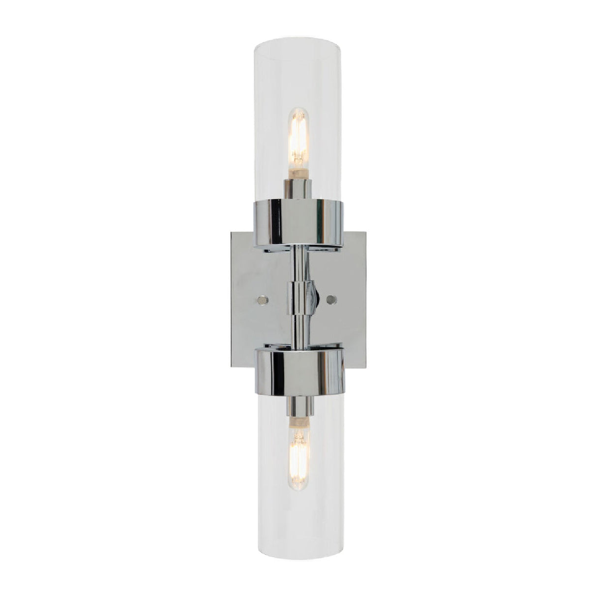 Modern European furniture - Chrome 2-Light Wall Lamp - www.oroa.com