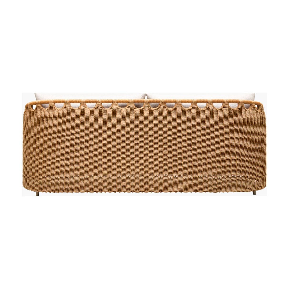 Modern European furniture - Hand-Woven Wicker Outdoor Sofa - www.oroa.com