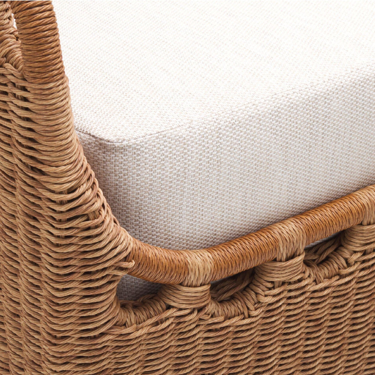 Modern European furniture - Hand-Woven Wicker Outdoor Sectional Sofa - www.oroa.com