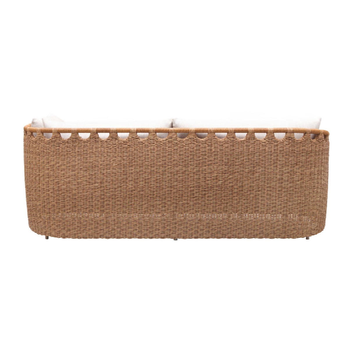 Modern European furniture - Hand-Woven Wicker Outdoor Sectional Sofa - www.oroa.com