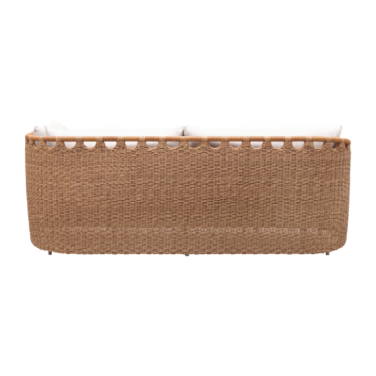 Modern European furniture - Hand-Woven Wicker Outdoor Sectional Sofa - www.oroa.com