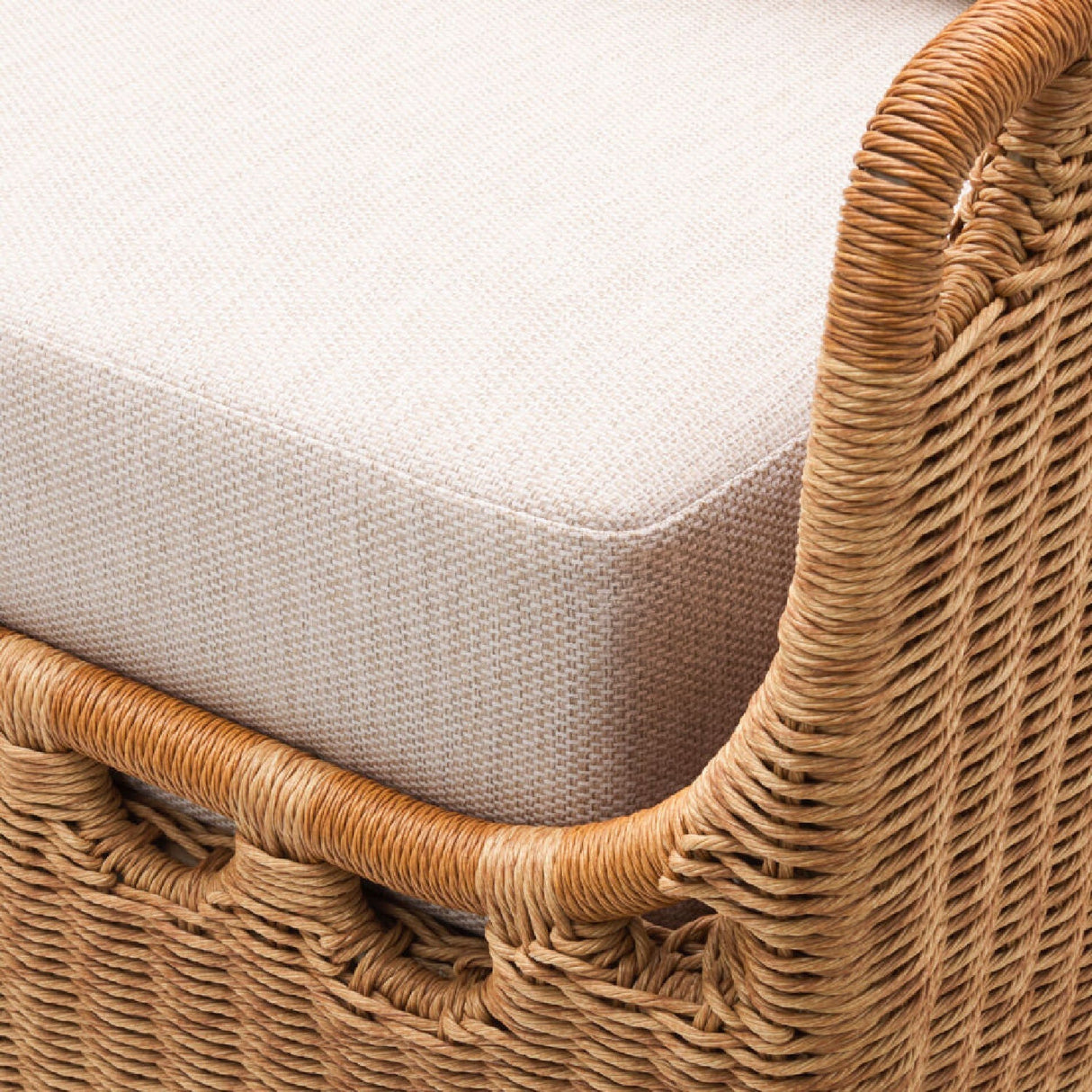 Modern European furniture - Hand-Woven Wicker Outdoor Sectional Sofa - www.oroa.com