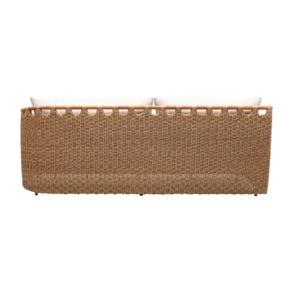 Modern European furniture - Hand-Woven Wicker Outdoor Sectional Sofa - www.oroa.com