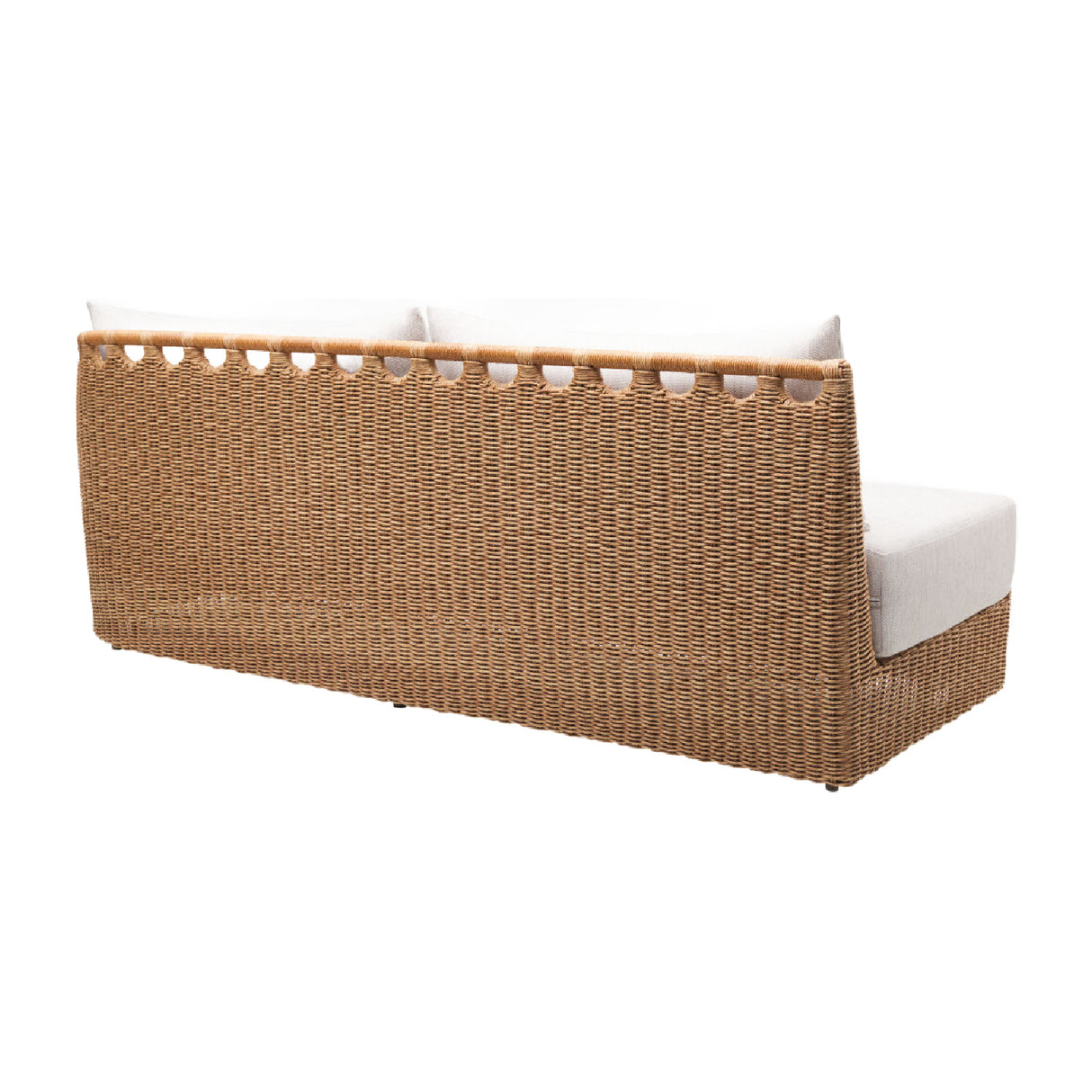 Modern European furniture - Hand-Woven Wicker Outdoor Sectional Sofa - www.oroa.com