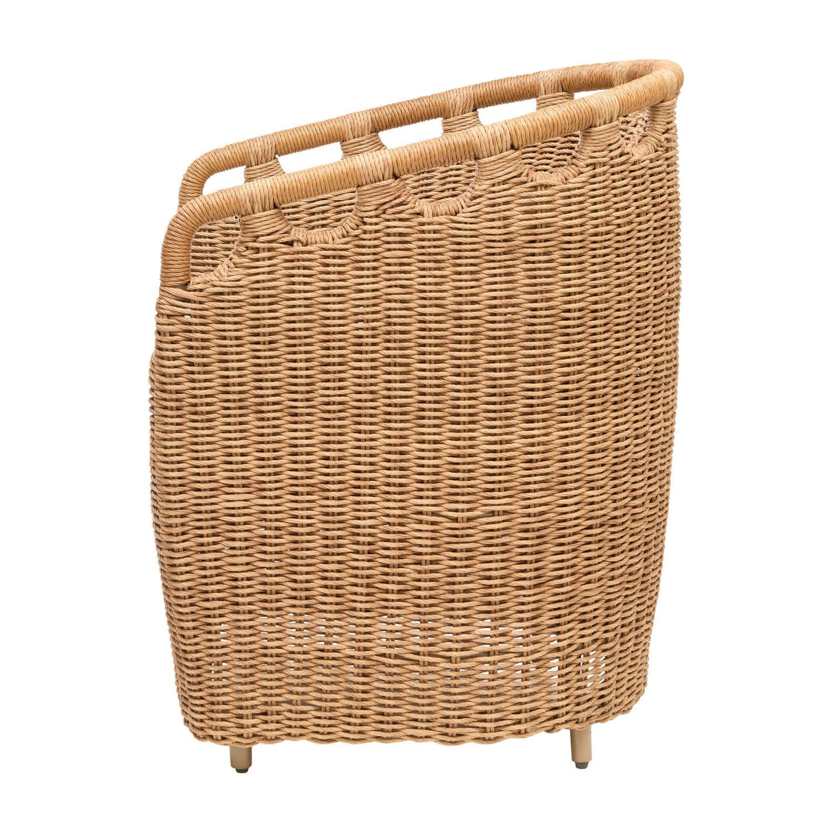 Modern European furniture - Hand-Woven Wicker Outdoor Dining Chair - www.oroa.com