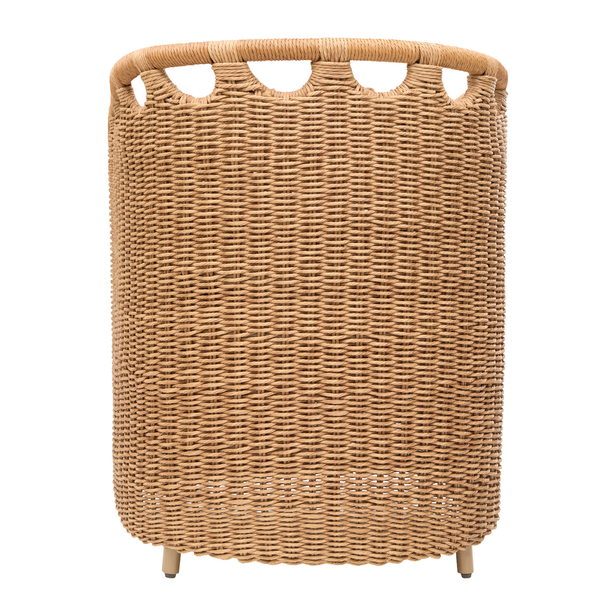Modern European furniture - Hand-Woven Wicker Outdoor Dining Chair - www.oroa.com