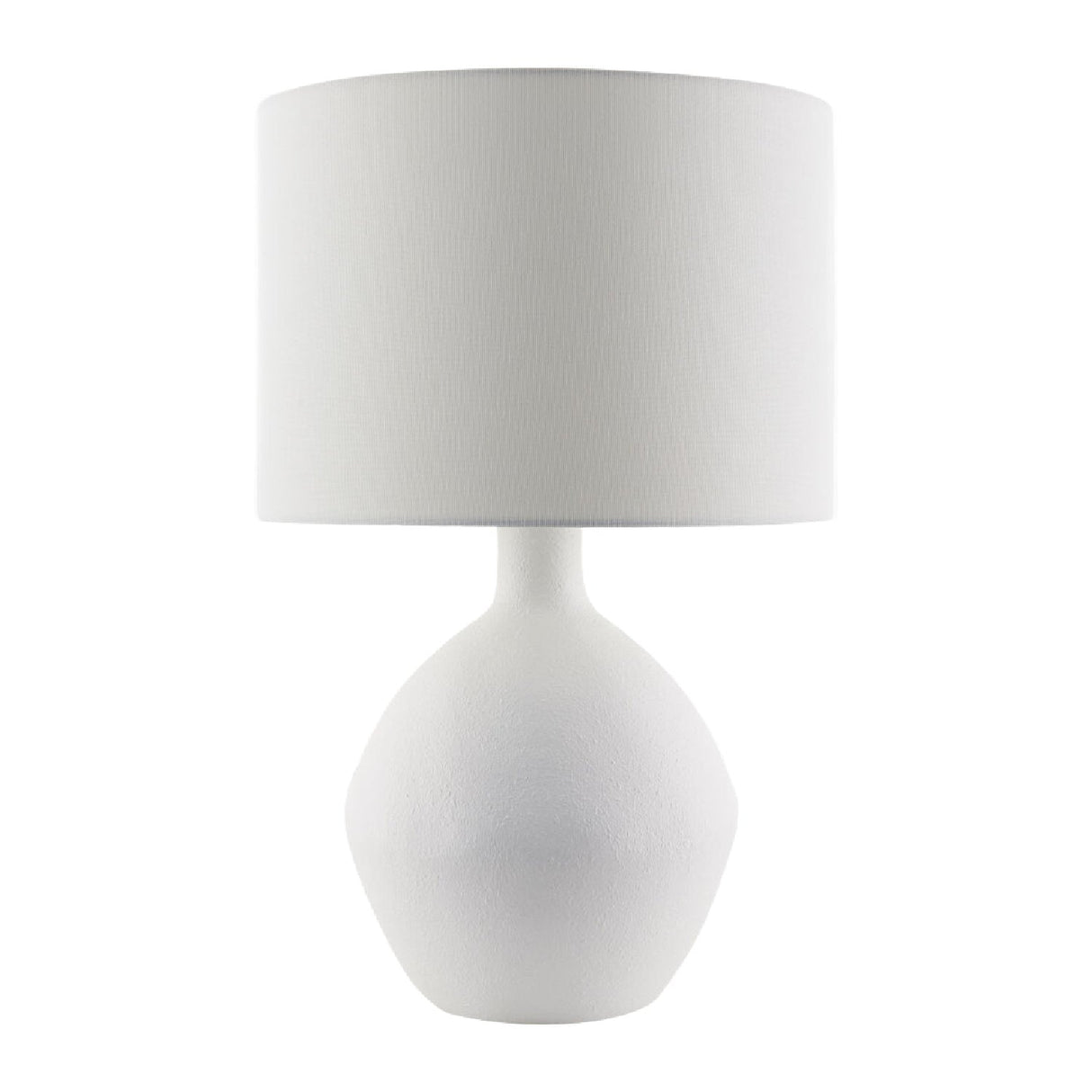 Modern European furniture - Linen Shade Ceramic Table Lamp - www.oroa.com