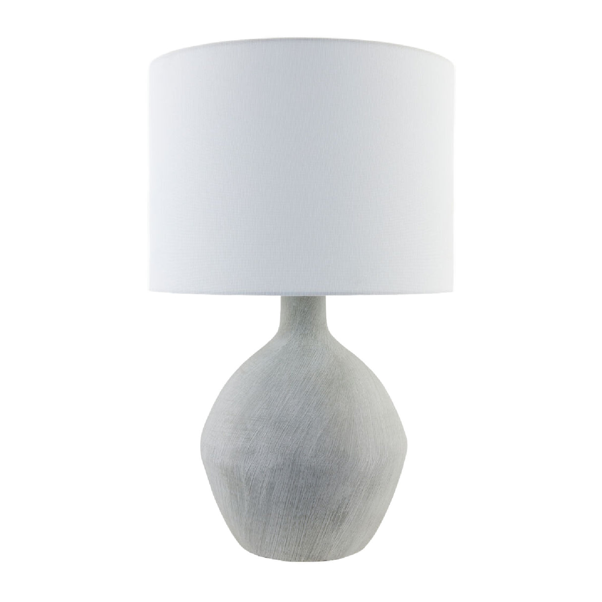 Modern European furniture - Linen Shade Ceramic Table Lamp - www.oroa.com | Oroa.com