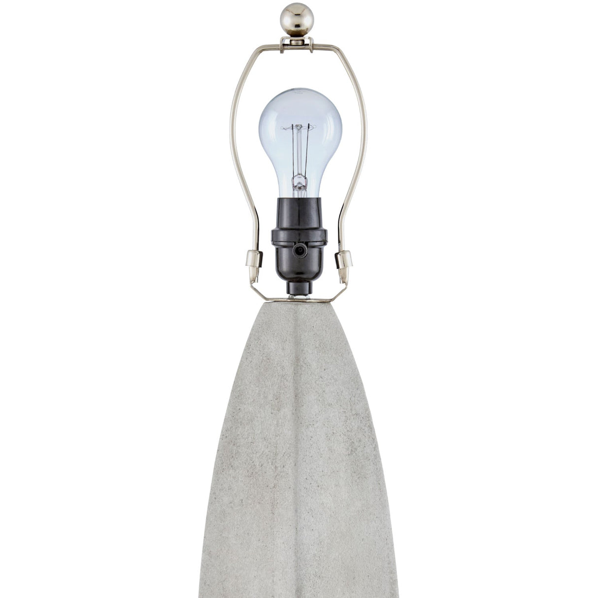 Modern European furniture - Rattan Shade Concrete Table Lamp - www.oroa.com