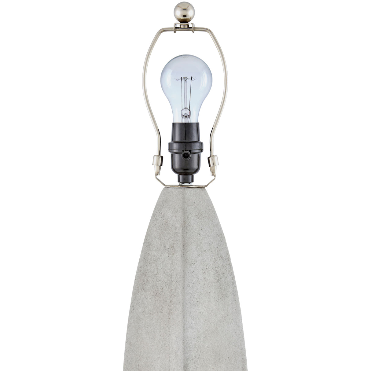 Modern European furniture - Rattan Shade Concrete Table Lamp - www.oroa.com | Oroa.com