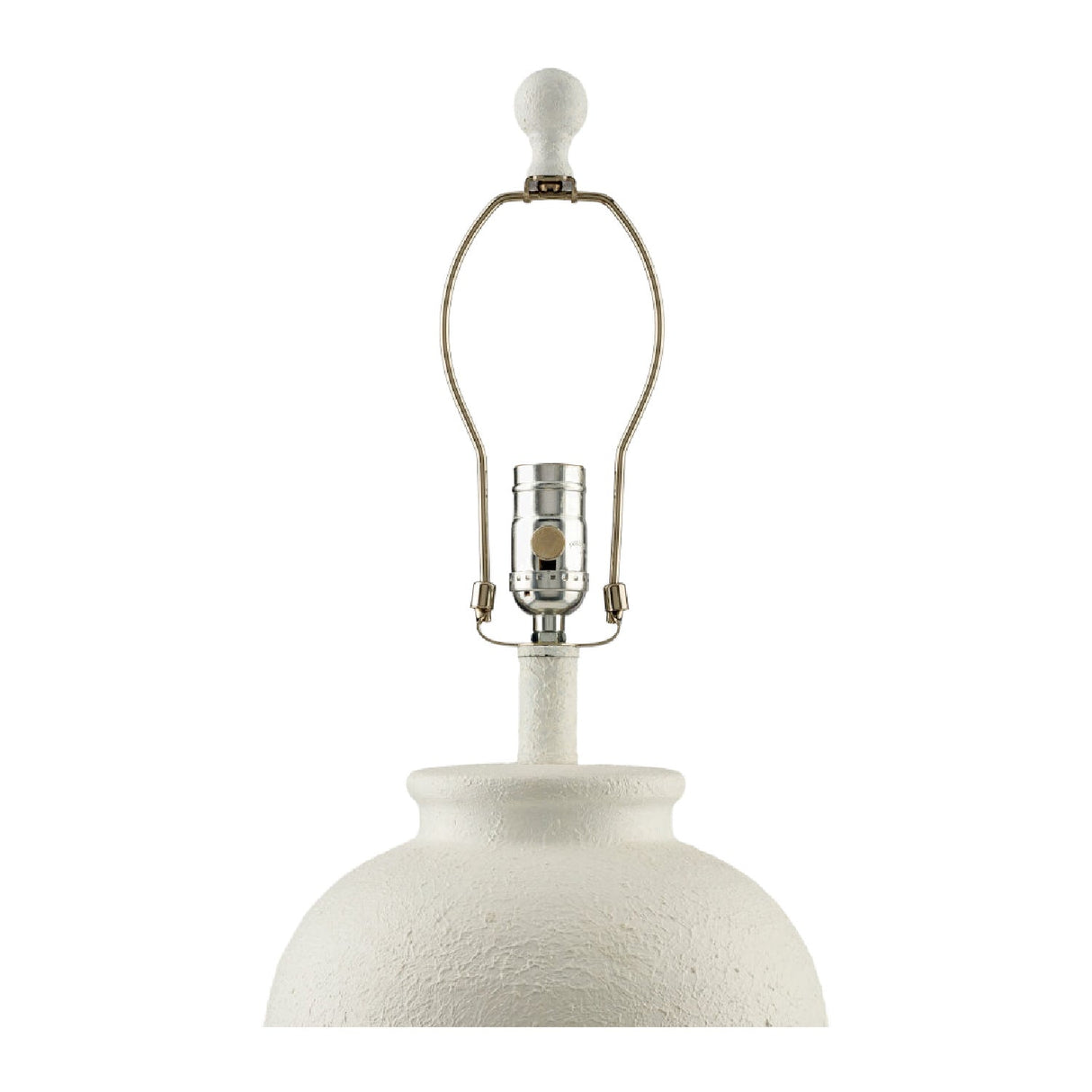 Modern European furniture - Ceramic White Linen Table Lamp - www.oroa.com