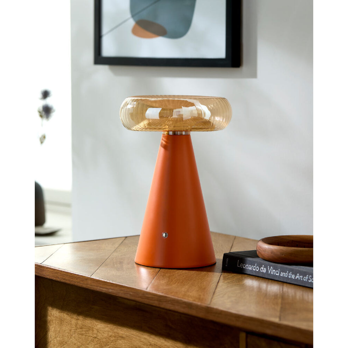 Modern European furniture - Champagne Glass Accent Table Lamp - www.oroa.com