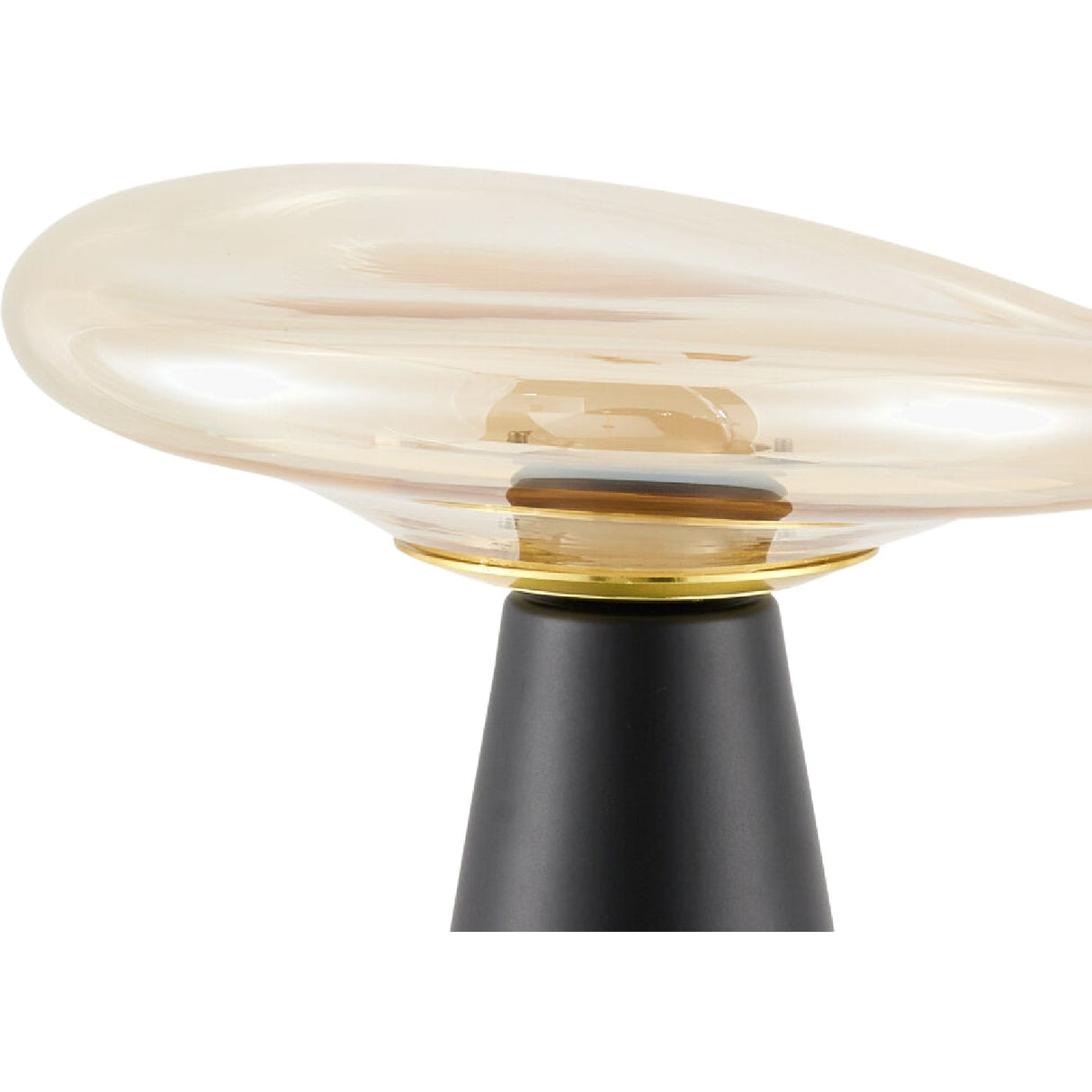 Modern European furniture - Clear Glass Accent Table Lamp - www.oroa.com