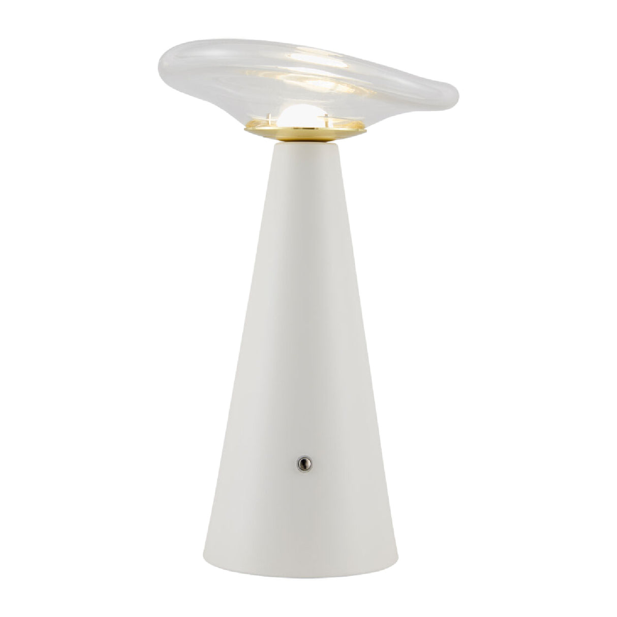 Modern European furniture - Clear Glass Accent Table Lamp - www.oroa.com | Oroa.com