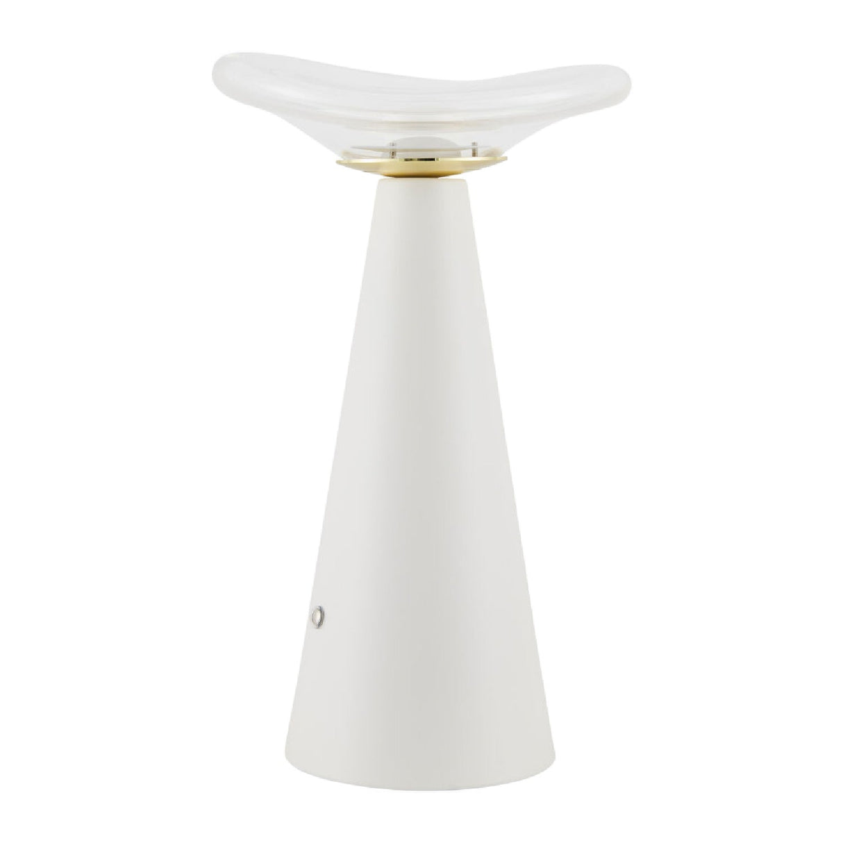 Modern European furniture - Clear Glass Accent Table Lamp - www.oroa.com