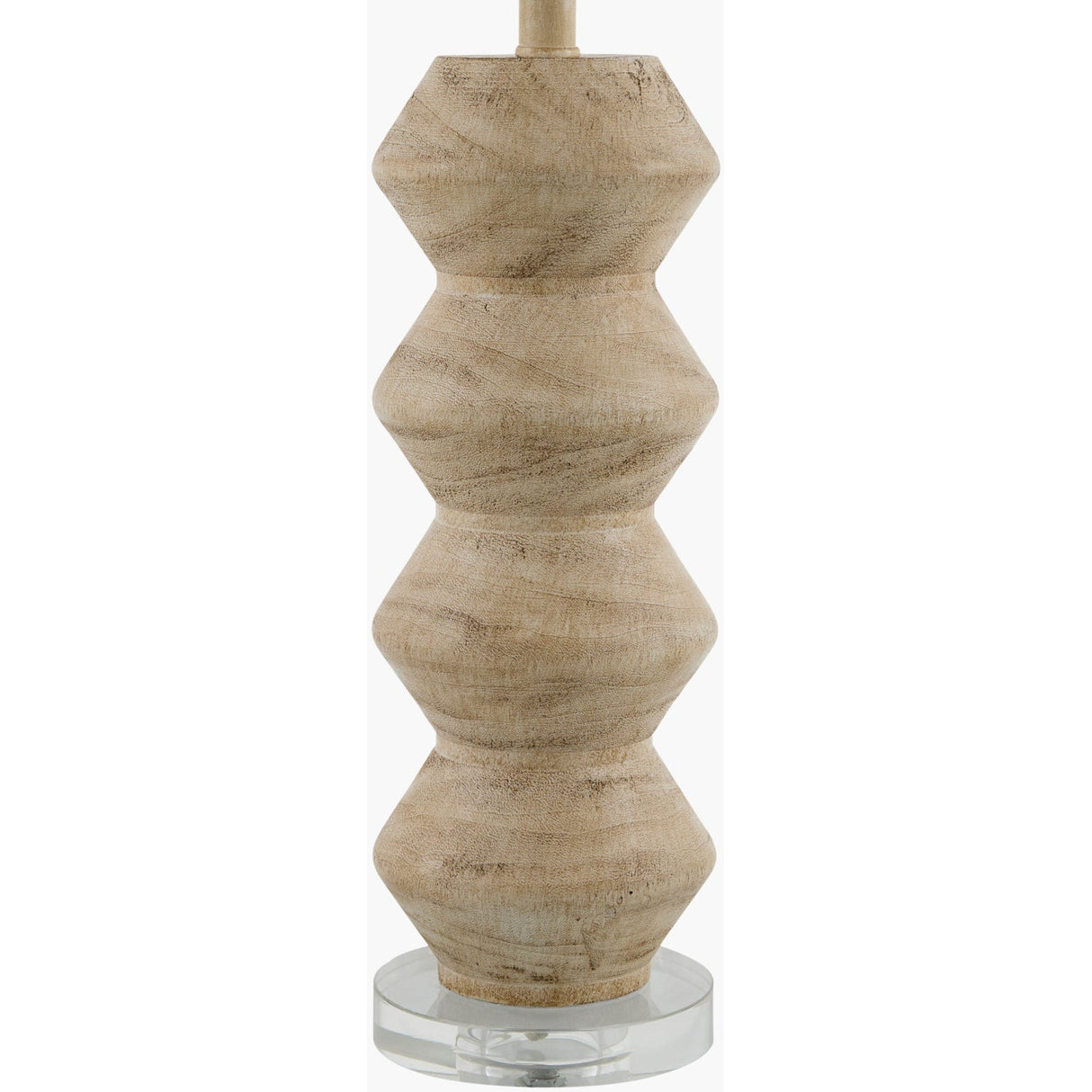 Modern European furniture - Geometrical Base Linen Table Lamp - www.oroa.com