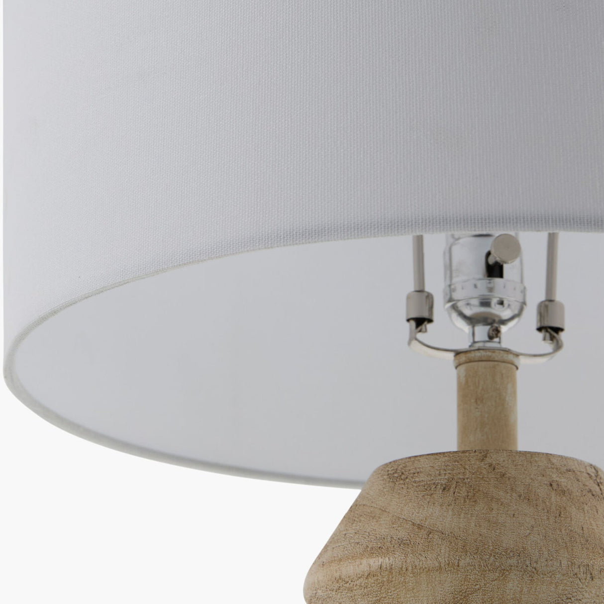 Modern European furniture - Geometrical Base Linen Table Lamp - www.oroa.com