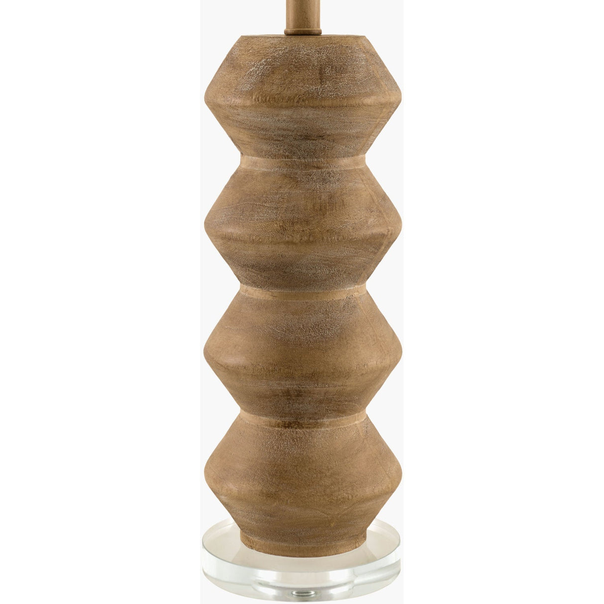 Modern European furniture - Geometrical Base Linen Table Lamp - www.oroa.com
