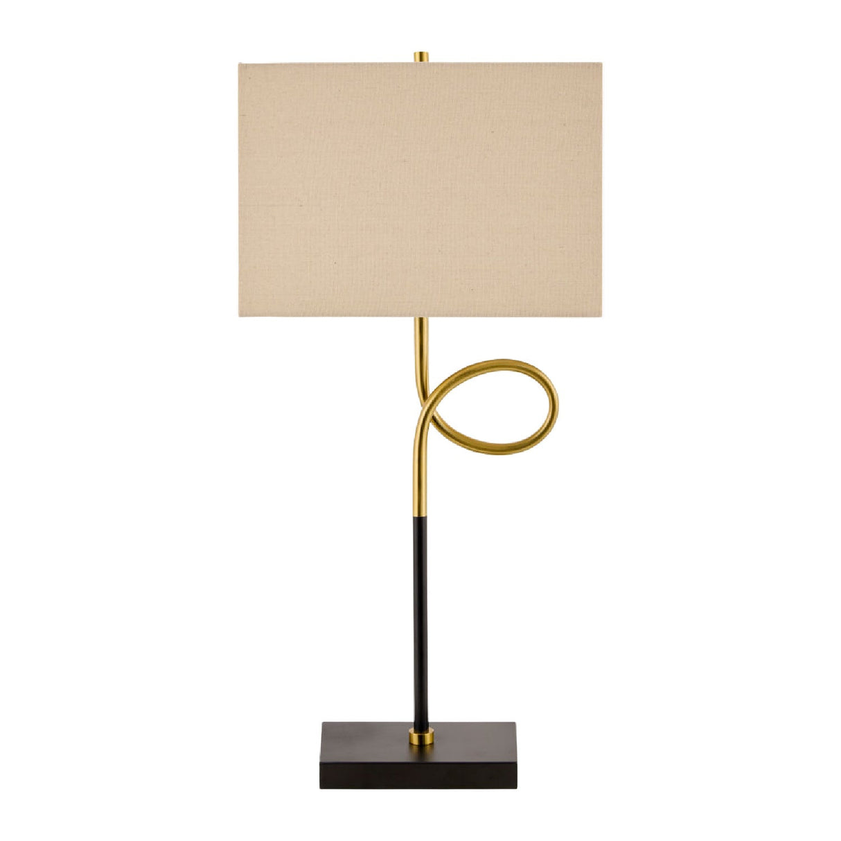 Modern European furniture - Twisted Iron Accent Table Lamp - www.oroa.com
