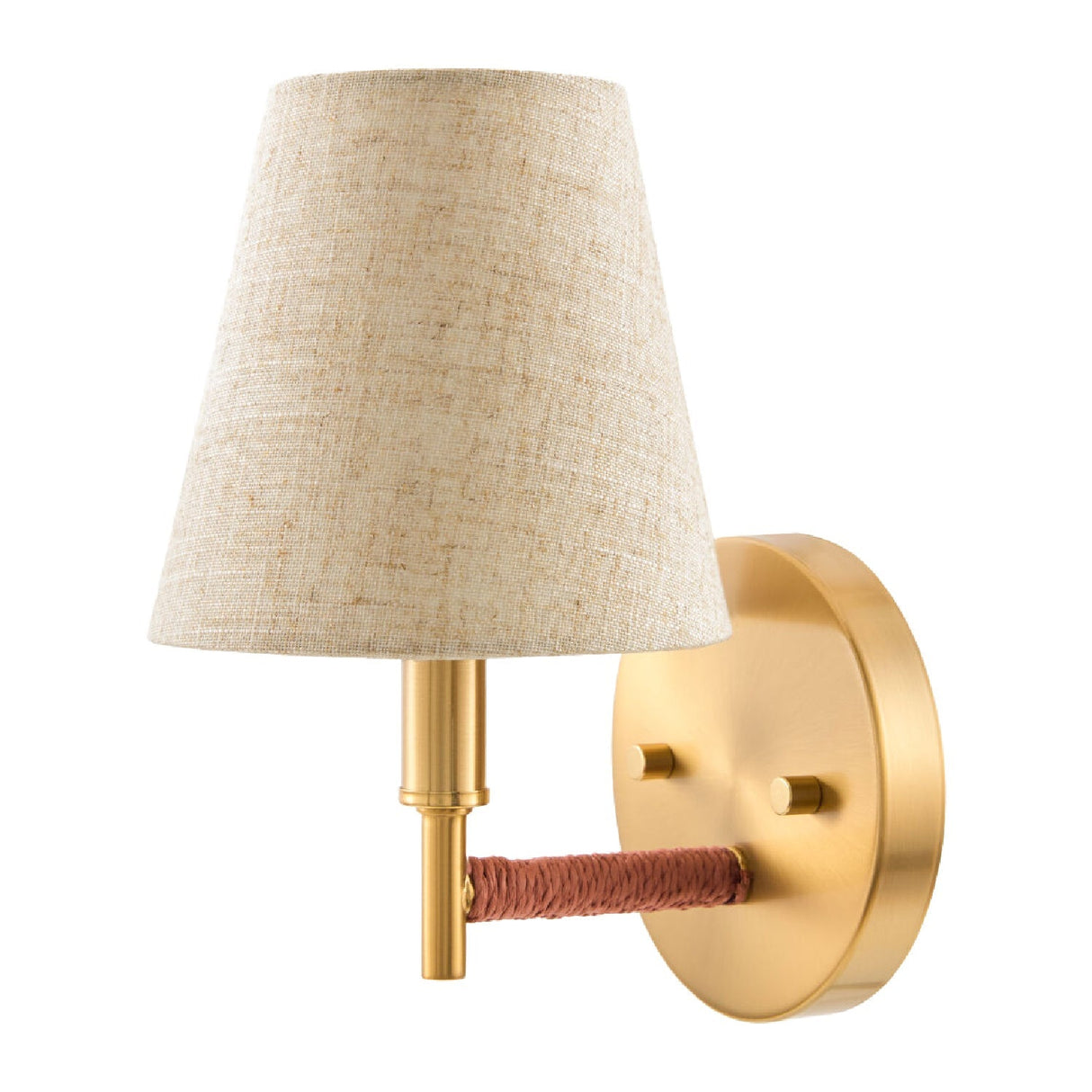 Modern European furniture - Gold Armed Wall Lamp - www.oroa.com