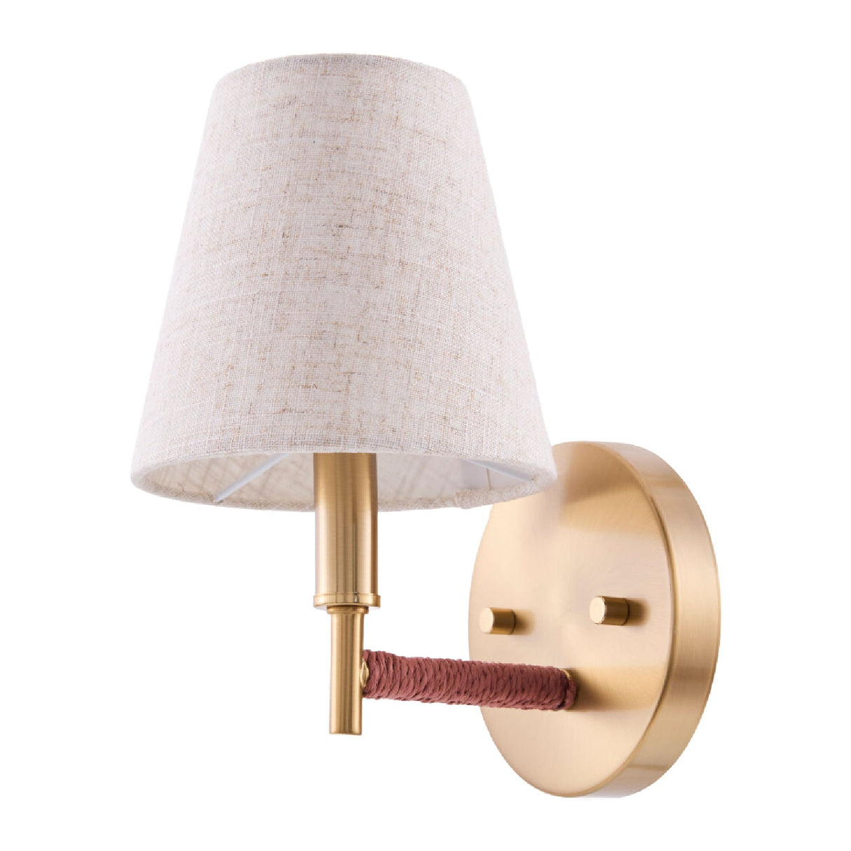 Modern European furniture - Gold Armed Wall Lamp - www.oroa.com