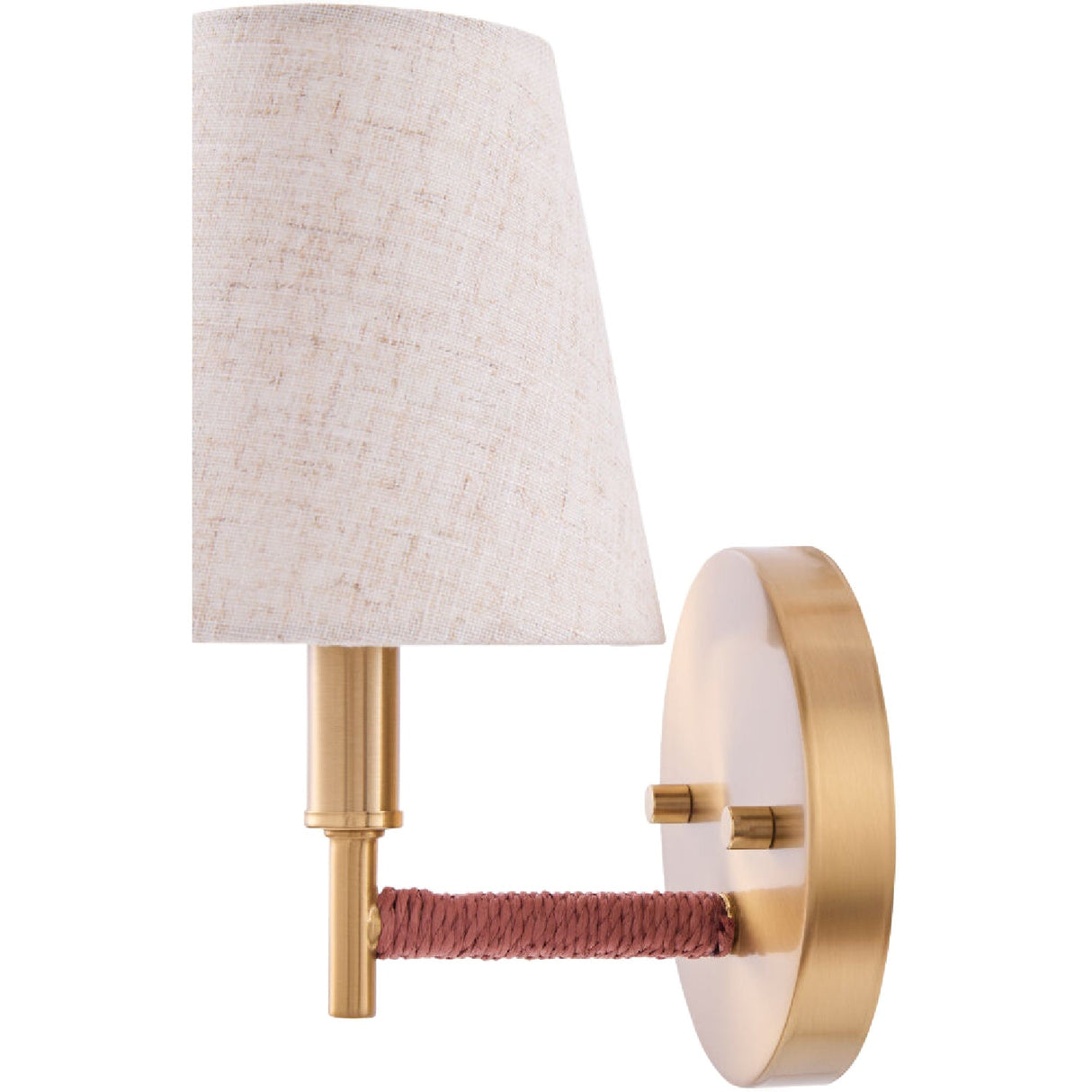 Modern European furniture - Gold Armed Wall Lamp - www.oroa.com