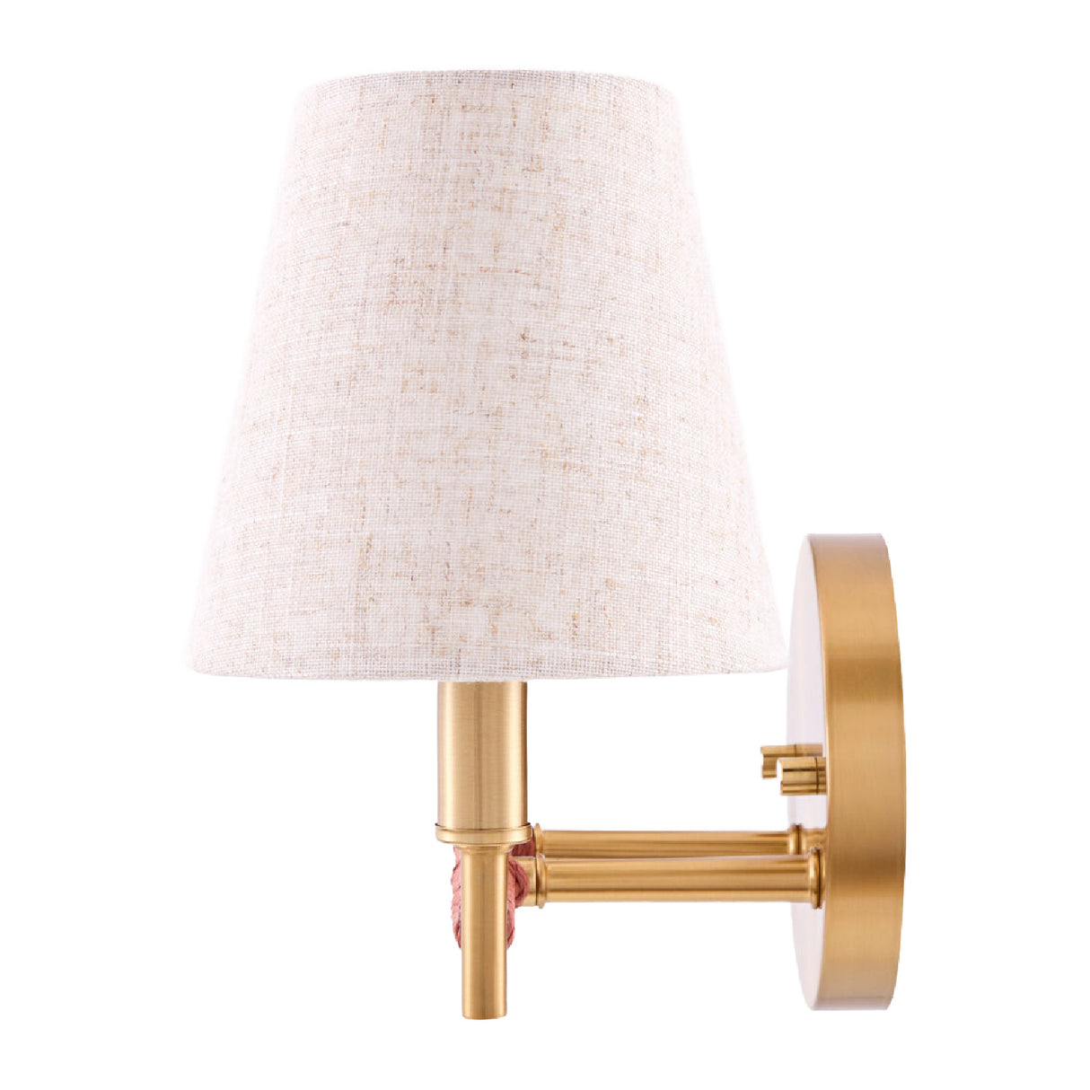 Modern European furniture - Fabric Shade 2-Light Wall Lamp - www.oroa.com