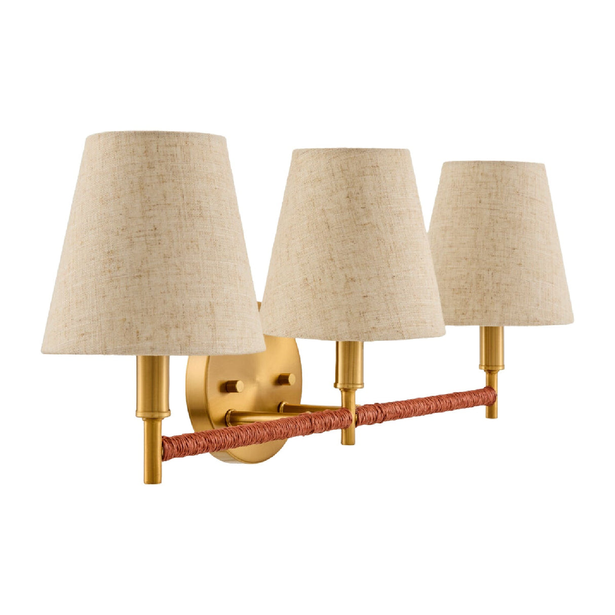 Modern European furniture - Gold Armed Wall Lamp - www.oroa.com