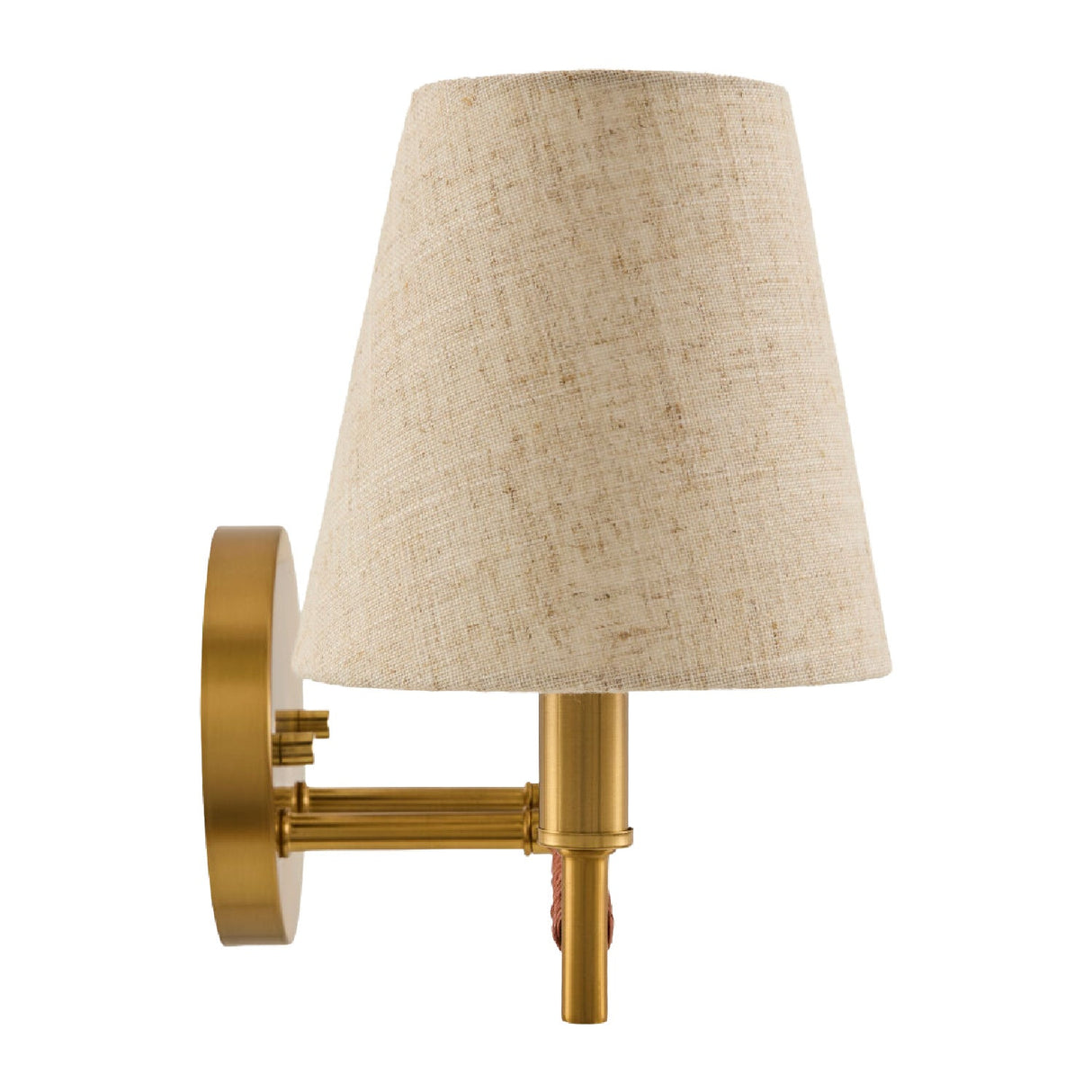 Modern European furniture - Gold Armed Wall Lamp - www.oroa.com