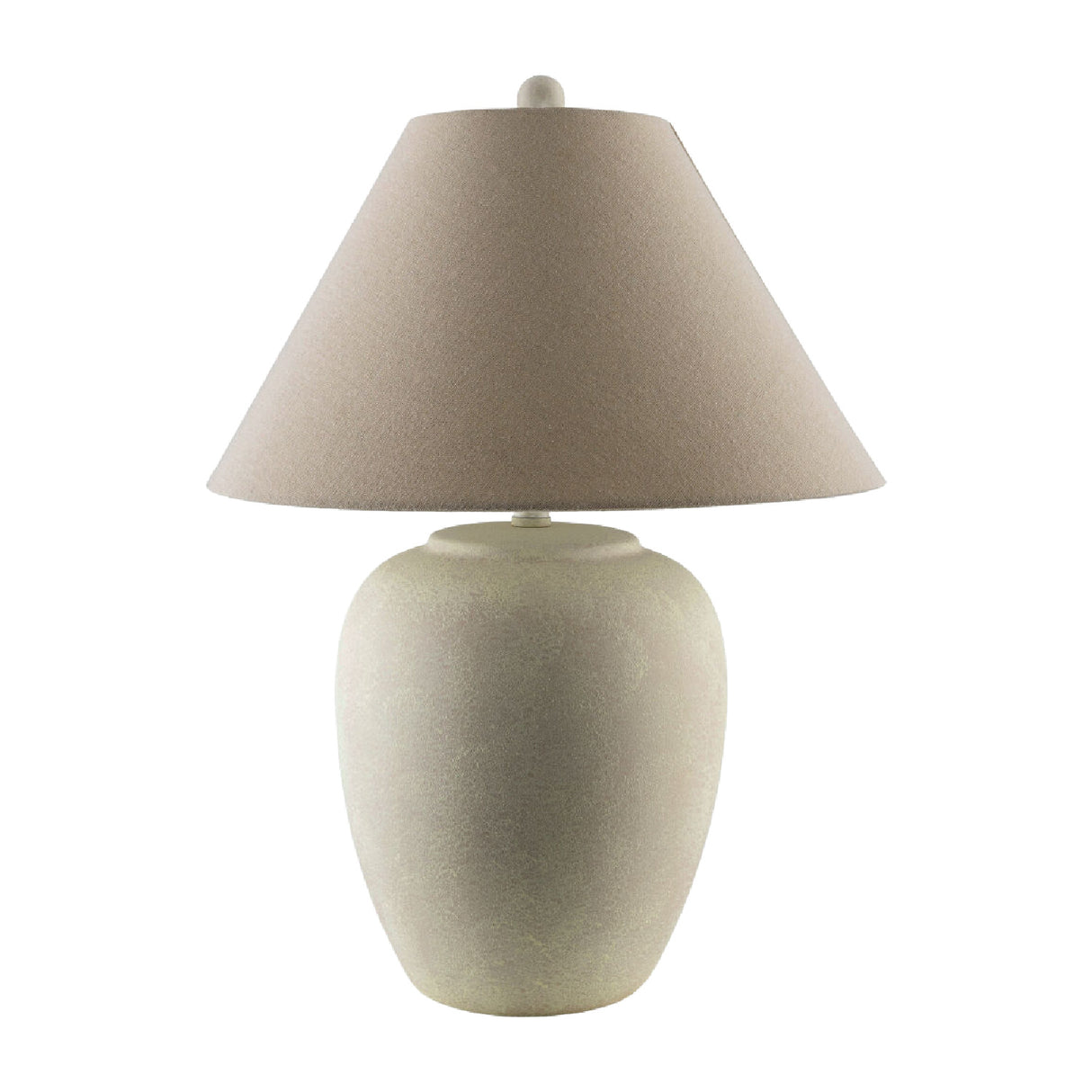 Modern European furniture - Antiqued White Ceramic Table Lamp - www.oroa.com