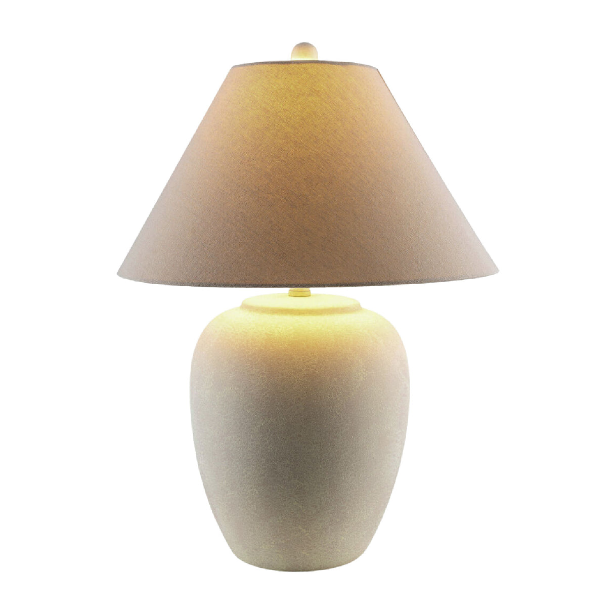 Modern European furniture - Antiqued White Ceramic Table Lamp - www.oroa.com