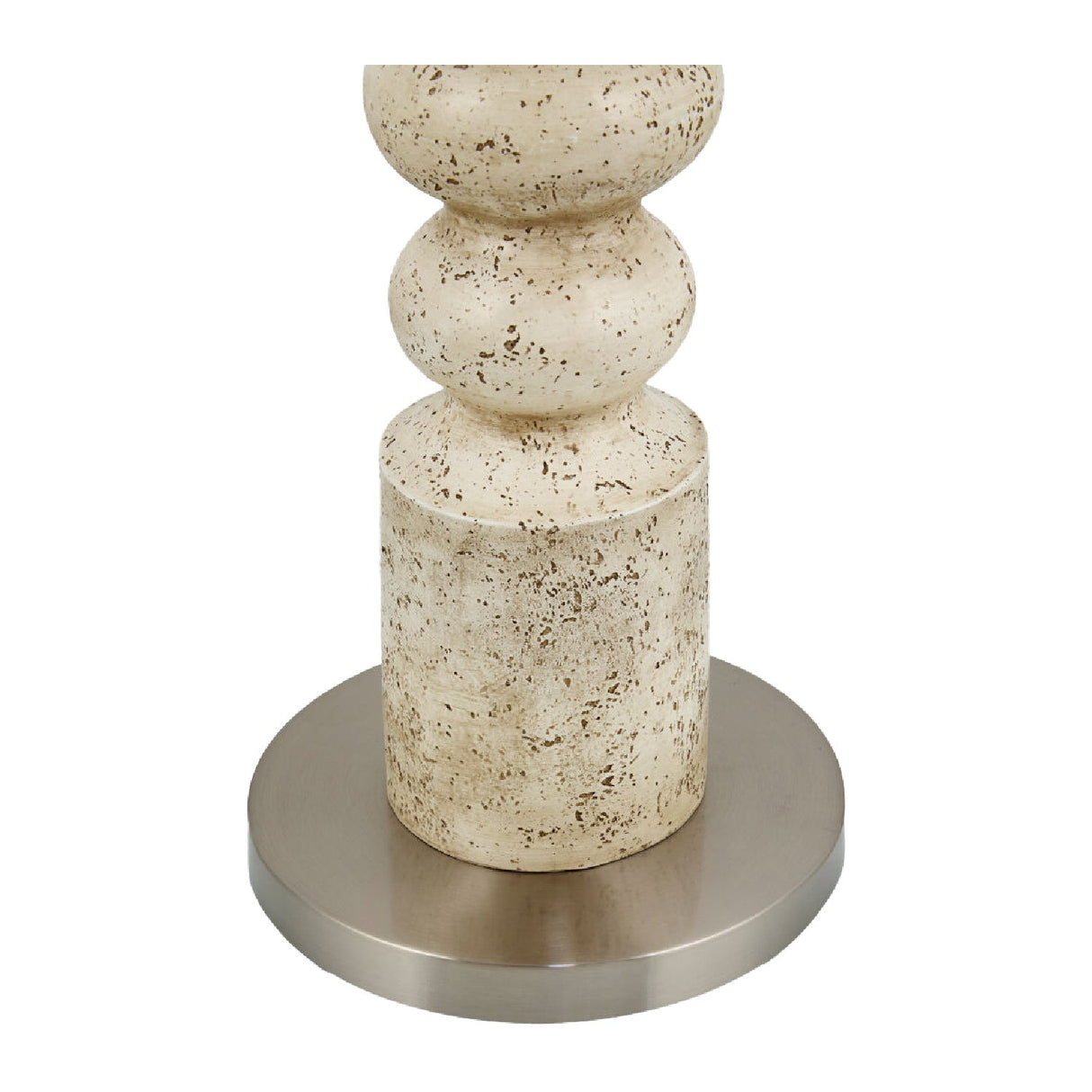 Modern European furniture - Cream Layered Base Floor Lamp - www.oroa.com