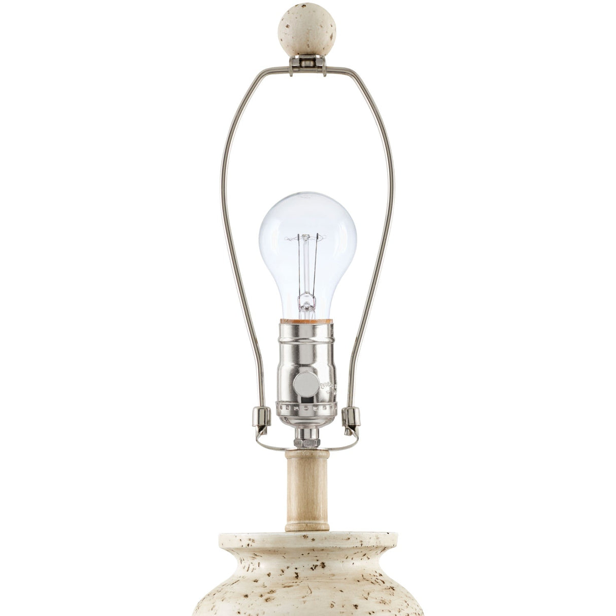Modern European furniture - Cream Layered Base Table Lamp - www.oroa.com