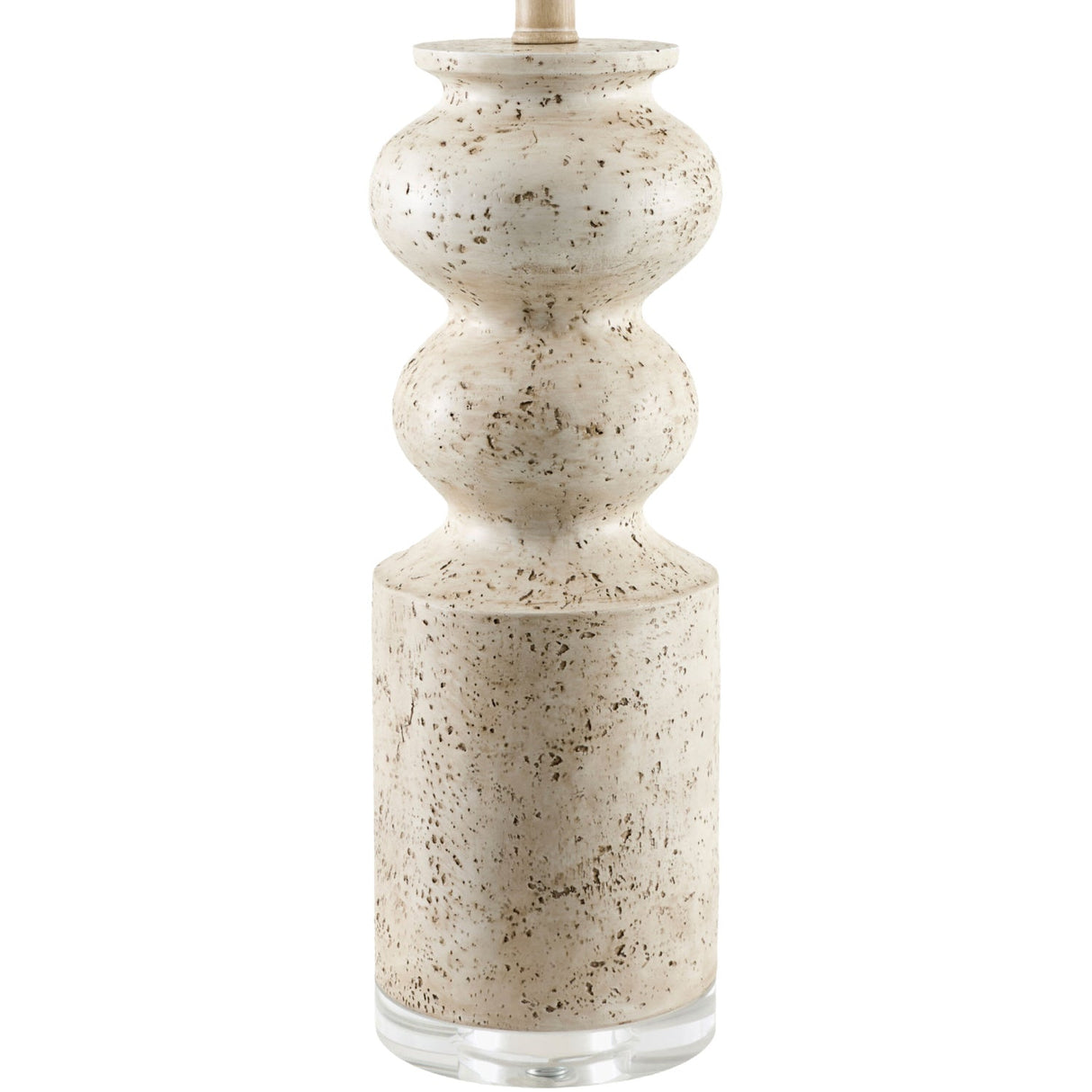 Modern European furniture - Cream Layered Base Table Lamp - www.oroa.com