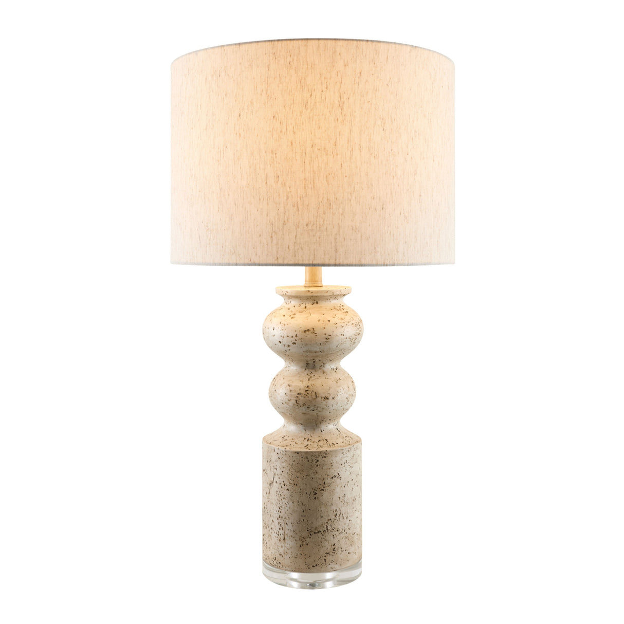 Cream Layered Base Table Lamp | Oroa.com