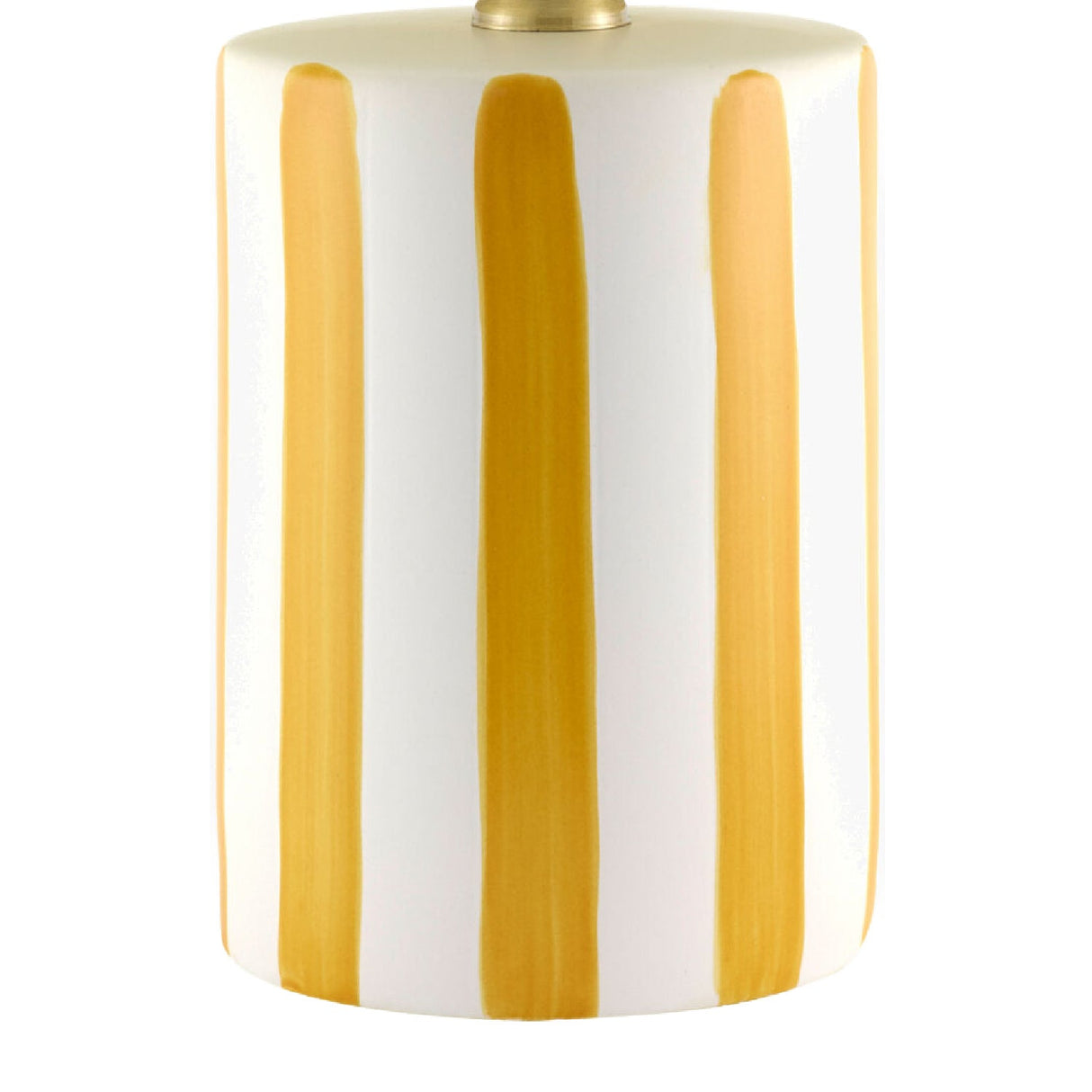 Modern European furniture - Striped Ceramic Linen Table Lamp - www.oroa.com