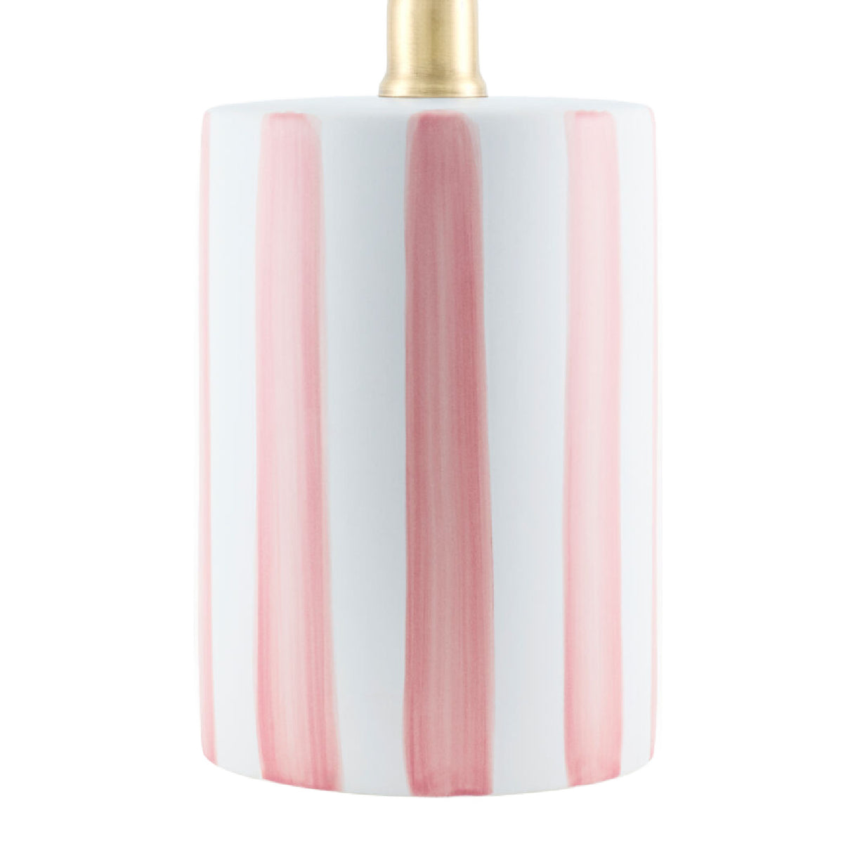 Modern European furniture - Striped Ceramic Linen Table Lamp - www.oroa.com