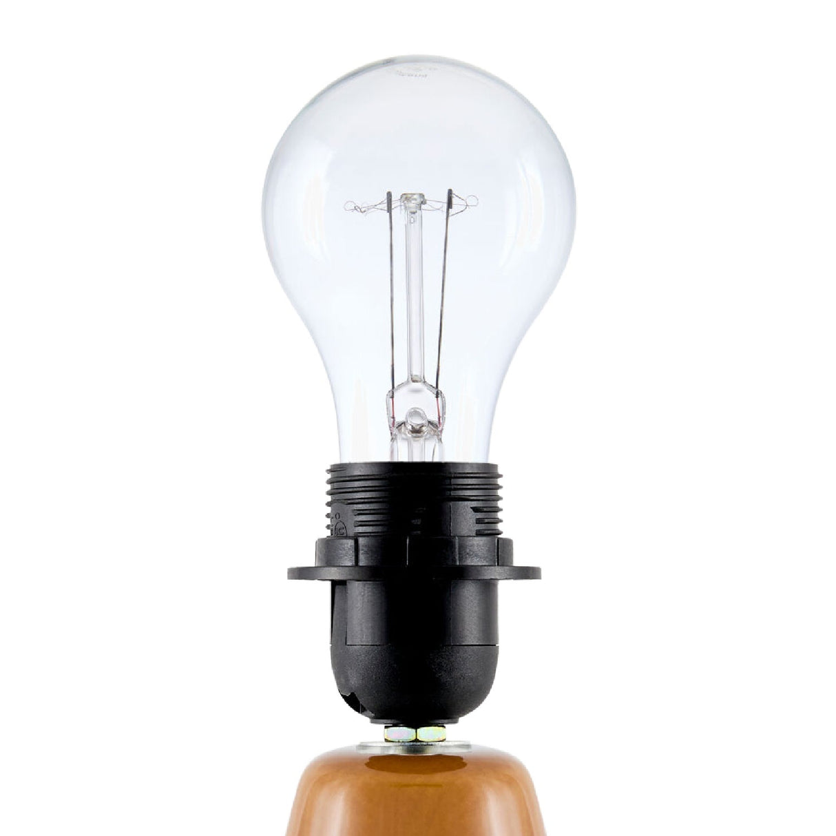 Modern European furniture - Striped Linen Ceramic Table Lamp - www.oroa.com