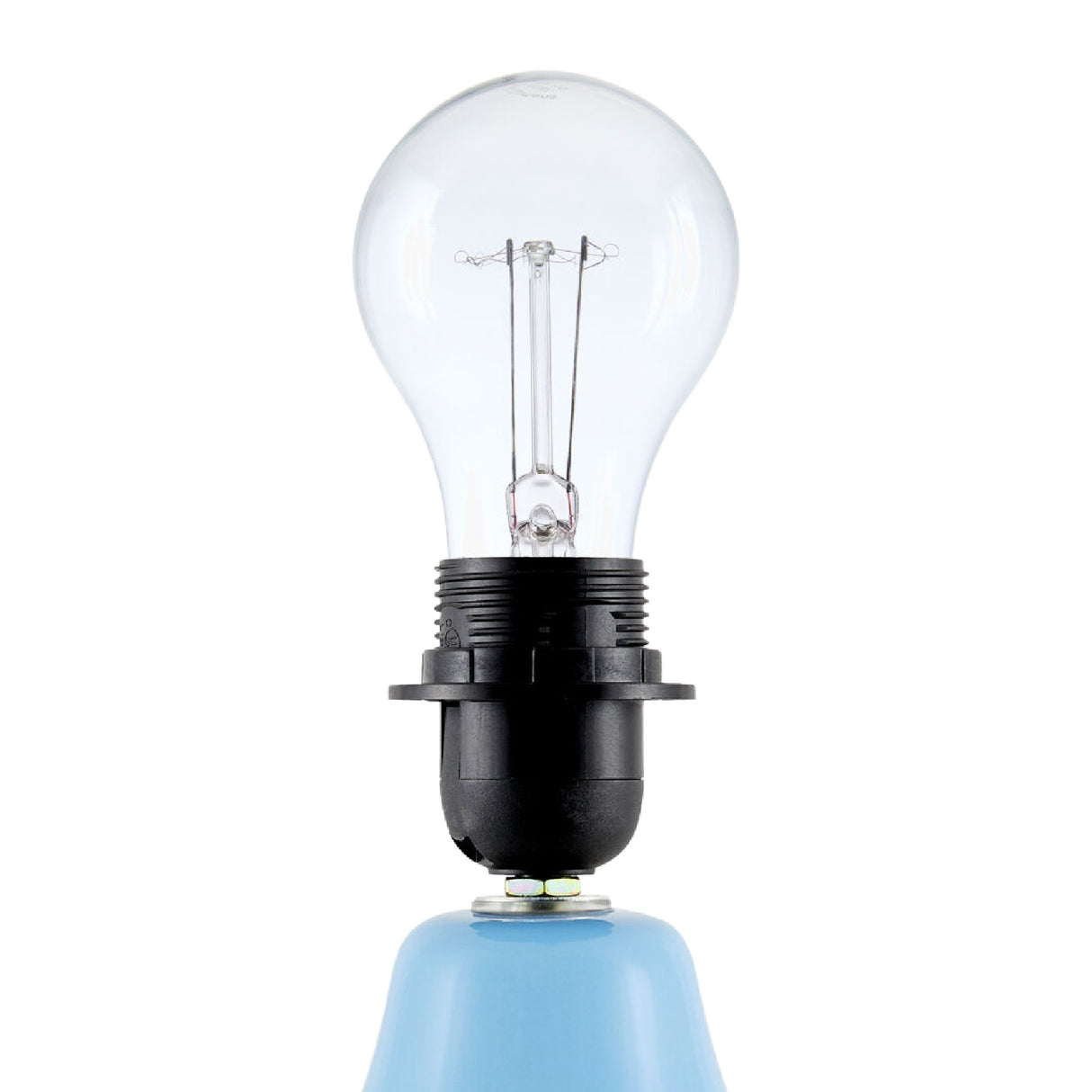 Modern European furniture - Striped Linen Ceramic Table Lamp - www.oroa.com