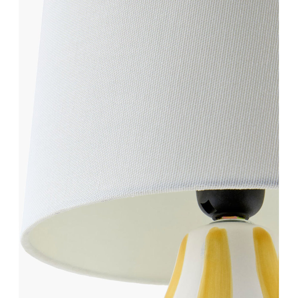 Modern European furniture - Hand-painted Striped Ceramic Table Lamp - www.oroa.com