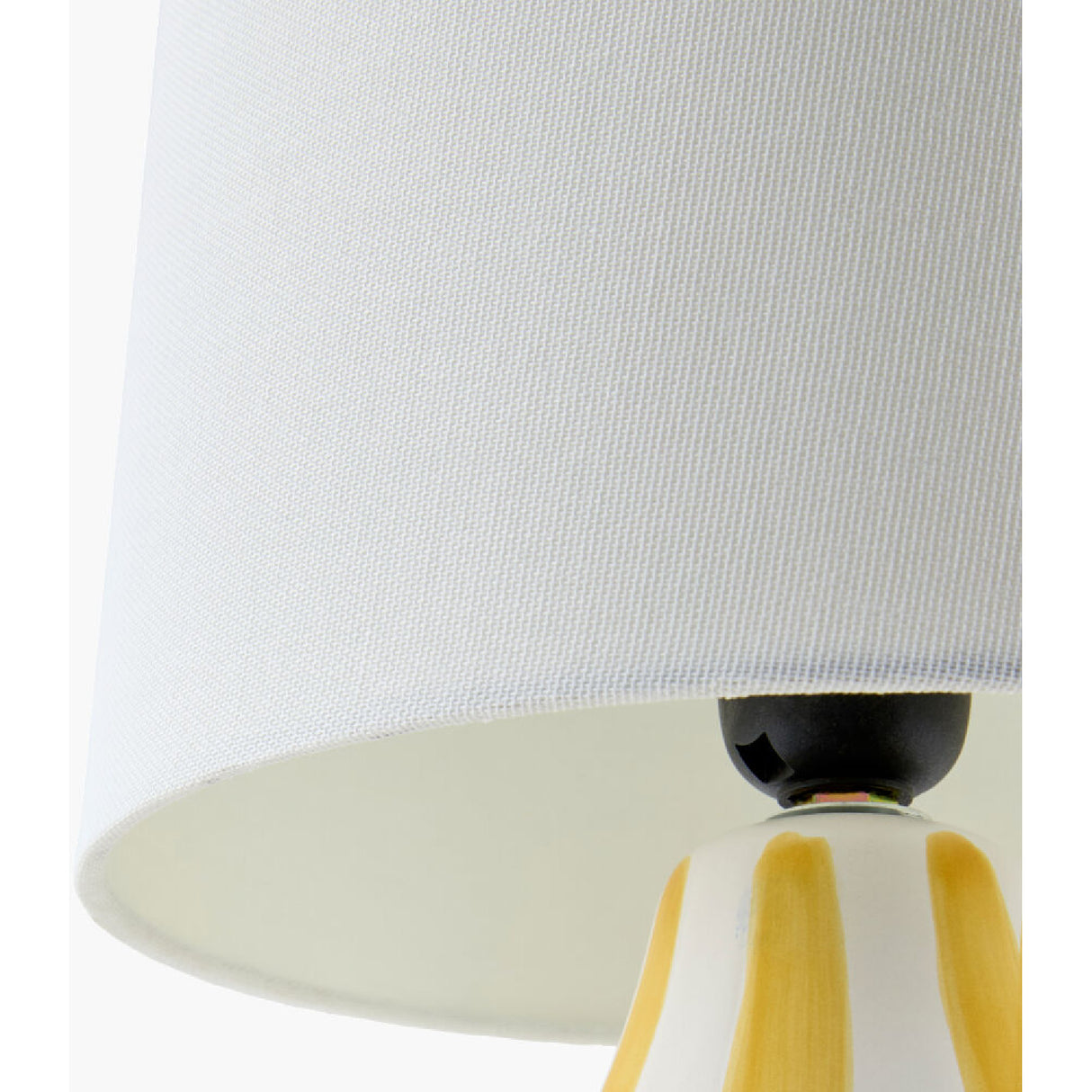 Modern European furniture - Hand-painted Striped Ceramic Table Lamp - www.oroa.com