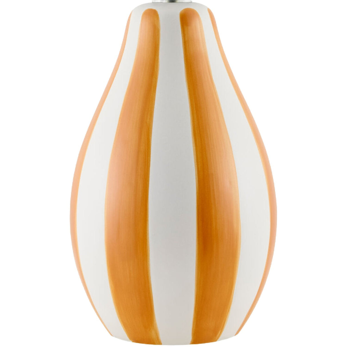 Modern European furniture - Hand-painted Striped Ceramic Table Lamp - www.oroa.com