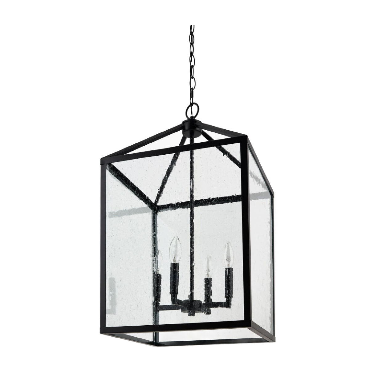 Modern European furniture - Iron-Framed 4-Light Chandelier - www.oroa.com