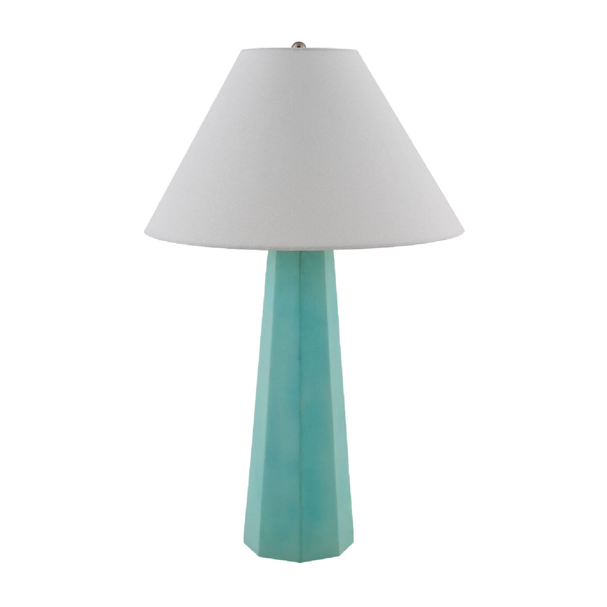 Modern European furniture - Painted Cement Linen Table Lamp - www.oroa.com