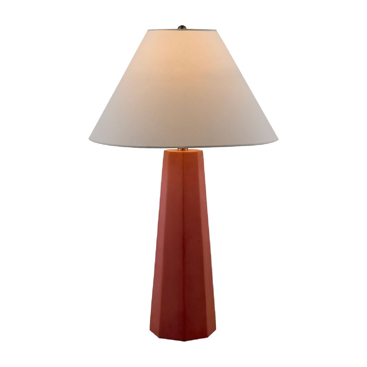 Modern European furniture - Painted Cement Linen Table Lamp - www.oroa.com