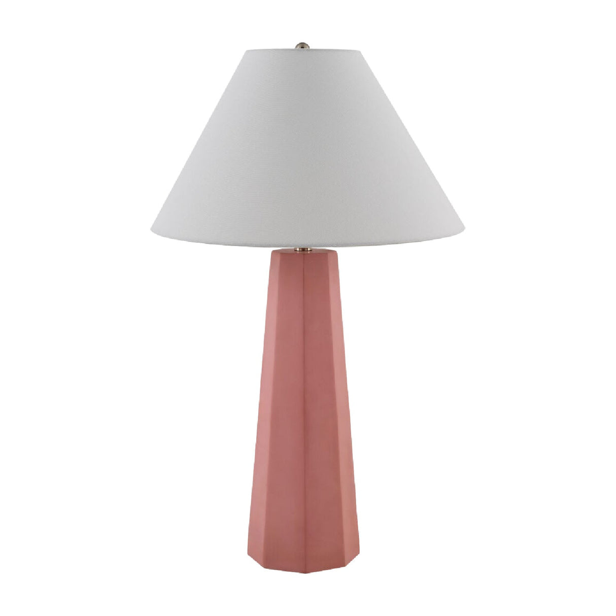 Modern European furniture - Painted Cement Linen Table Lamp - www.oroa.com