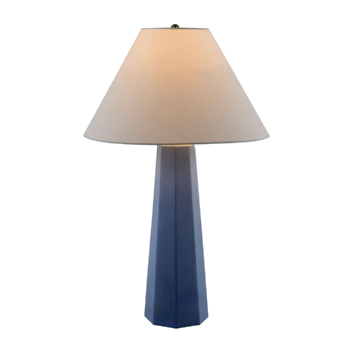 Modern European furniture - Painted Cement Linen Table Lamp - www.oroa.com